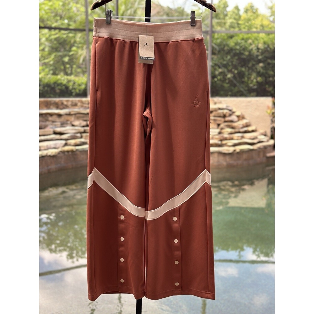 Nike Jordan Heritage Suit Pants FB5119-810 Women's M Orange NWT